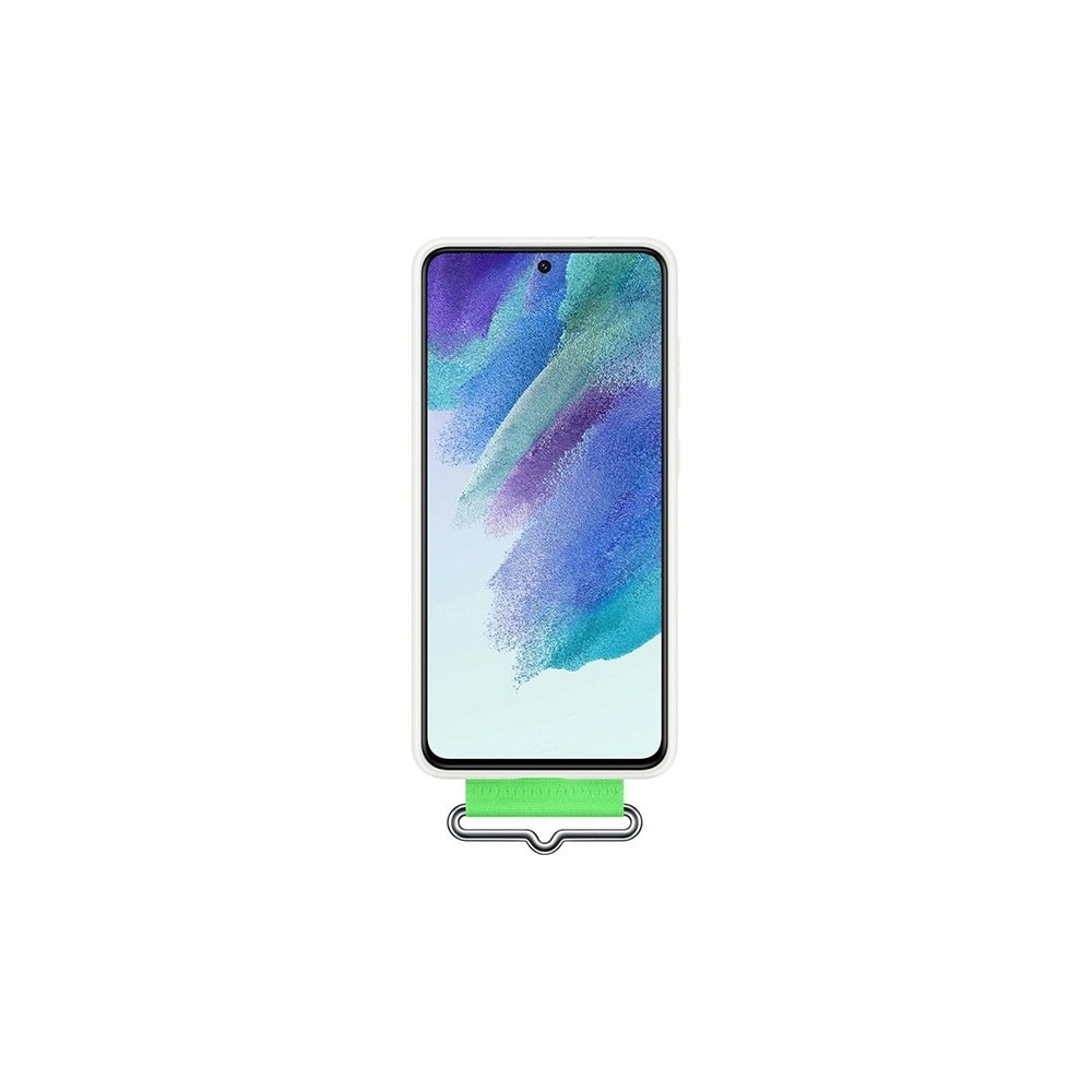 Hurtownia GSM - Etui Samsung Galaxy S21 EF-GG990TW fehér/white szilikon borító pánt - SMG772 - {ean13} - Hurt