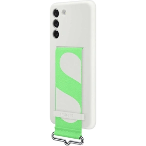 Hurtownia GSM - Case Samsung Galaxy S21 EF-GG990TW weiß/white Silikon Cover Strap - SMG772 - {ean13} - Hurt