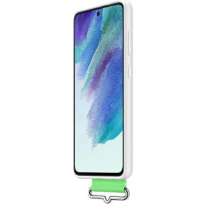 Hurtownia GSM - Case Samsung Galaxy S21 EF-GG990TW weiß/white Silikon Cover Strap - SMG772 - {ean13} - Hurt