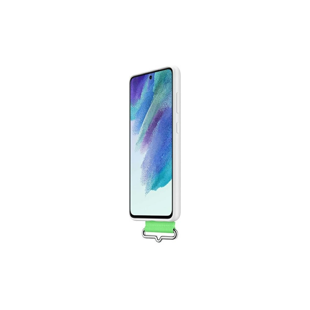 Hurtownia GSM - Etui Samsung Galaxy S21 EF-GG990TW fehér/white szilikon borító pánt - SMG772 - {ean13} - Hurt