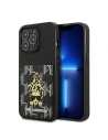 Case Karl Lagerfeld KLHCP13LCANCNK Apple iPhone 13 Pro Hardcase schwarz/black Karlimals Kartensteckplatz