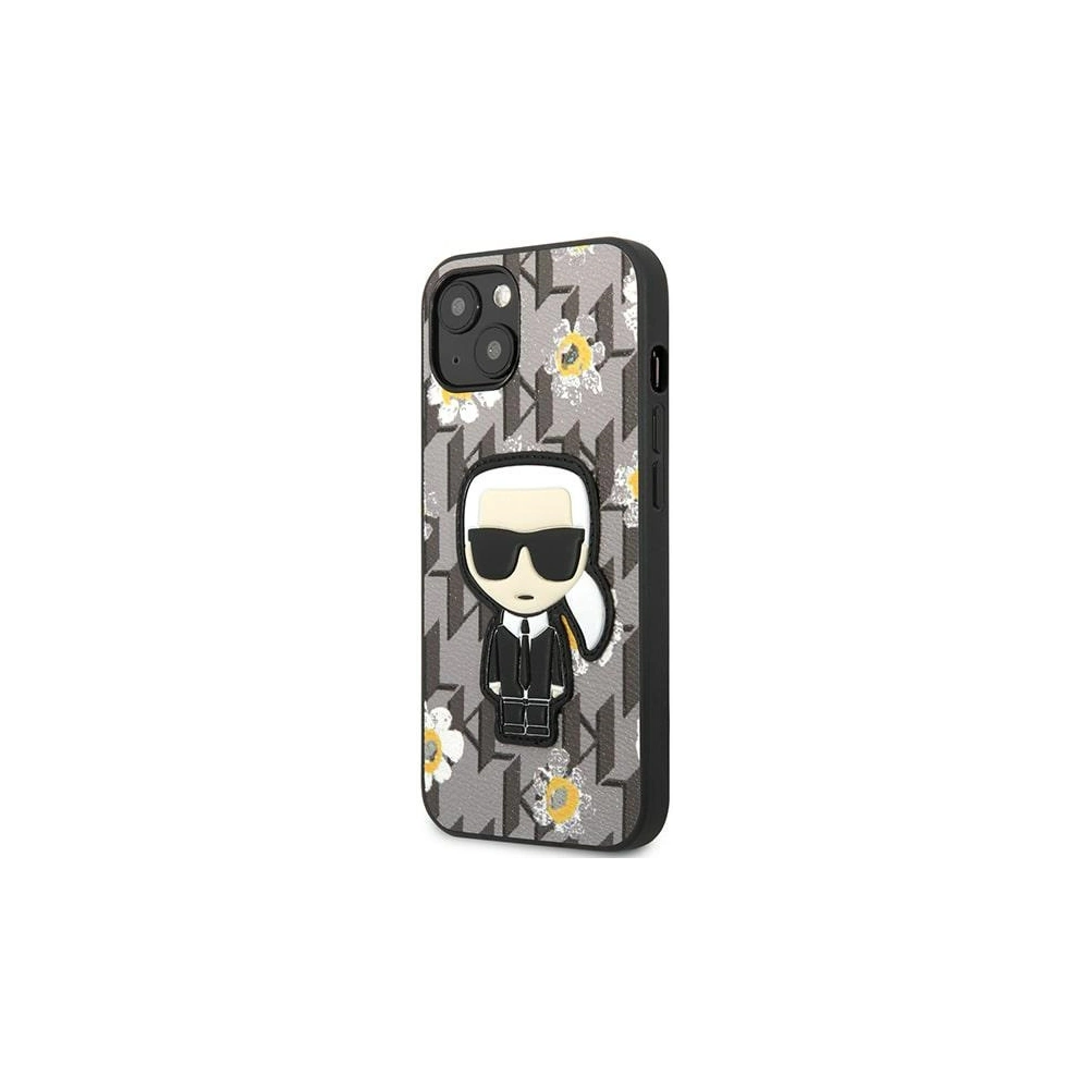 Hurtownia GSM - Case Karl Lagerfeld KLHCP13MPMNFIK1 Apple iPhone 13 grau/grey Flower Ikonik Karl - KLD1210 - {ean13} - Hurt