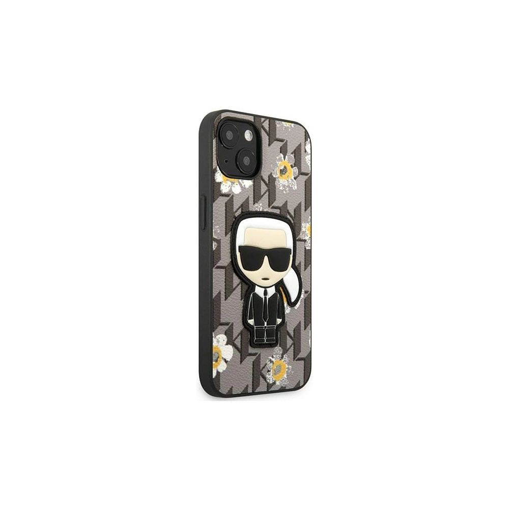 Hurtownia GSM - Case Karl Lagerfeld KLHCP13MPMNFIK1 Apple iPhone 13 grau/grey Flower Ikonik Karl - KLD1210 - {ean13} - Hurt
