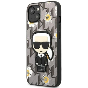 Hurtownia GSM - Etui Karl Lagerfeld KLHCP13SPMNFIK1 Apple iPhone 13 mini szürke/grey Flower Ikonik Karl - KLD1211 - {ean13} - Hurt