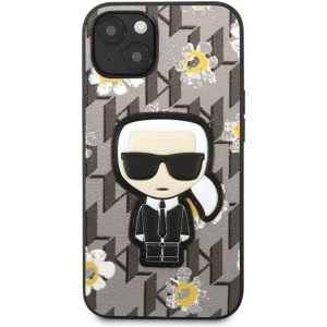 Hurtownia GSM - Etui Karl Lagerfeld KLHCP13SPMNFIK1 Apple iPhone 13 mini szürke/grey Flower Ikonik Karl - KLD1211 - {ean13} - Hurt