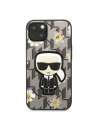 Wholesale Karl Lagerfeld KLHCP13SPMNFIK1 Apple iPhone 13 mini grey Flower Ikonik Karl - KLD1211 - {ean13} - Hurt