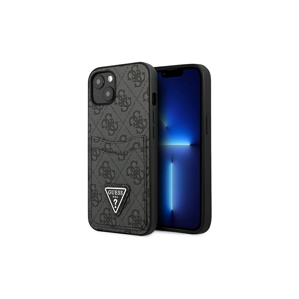 Hurtownia GSM - Etui Guess GUHCP13MP4TPK Apple iPhone 13 czarny/black hardcase 4G Triangle Logo Cardslot - GUE2206 - {ean13} - Hurt