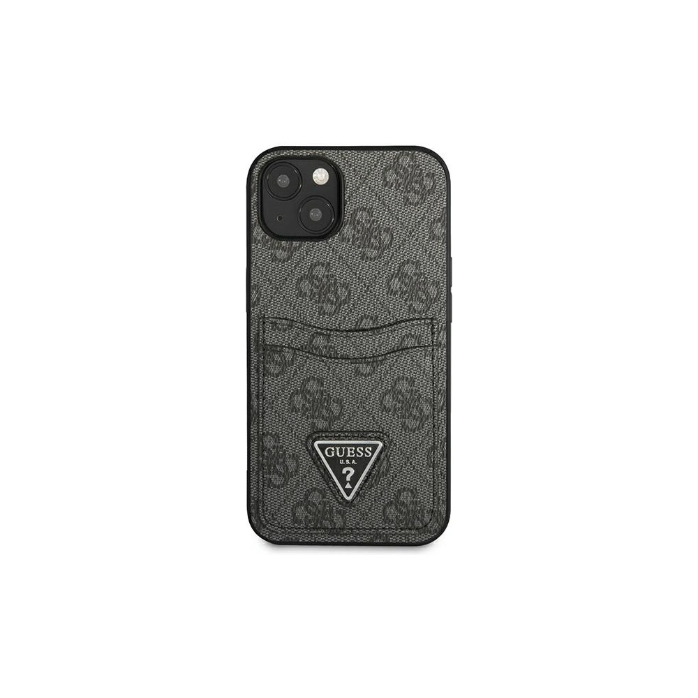 Hurtownia GSM - Etui Guess GUHCP13MP4TPK Apple iPhone 13 czarny/black hardcase 4G Triangle Logo Cardslot - GUE2206 - {ean13} - Hurt