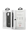 Hurtownia GSM - Case Guess GUHCP13MP4TPK Apple iPhone 13 schwarz/black hardcase 4G Triangle Logo Kartenfach - GUE2206 - {ean13} - Hurt