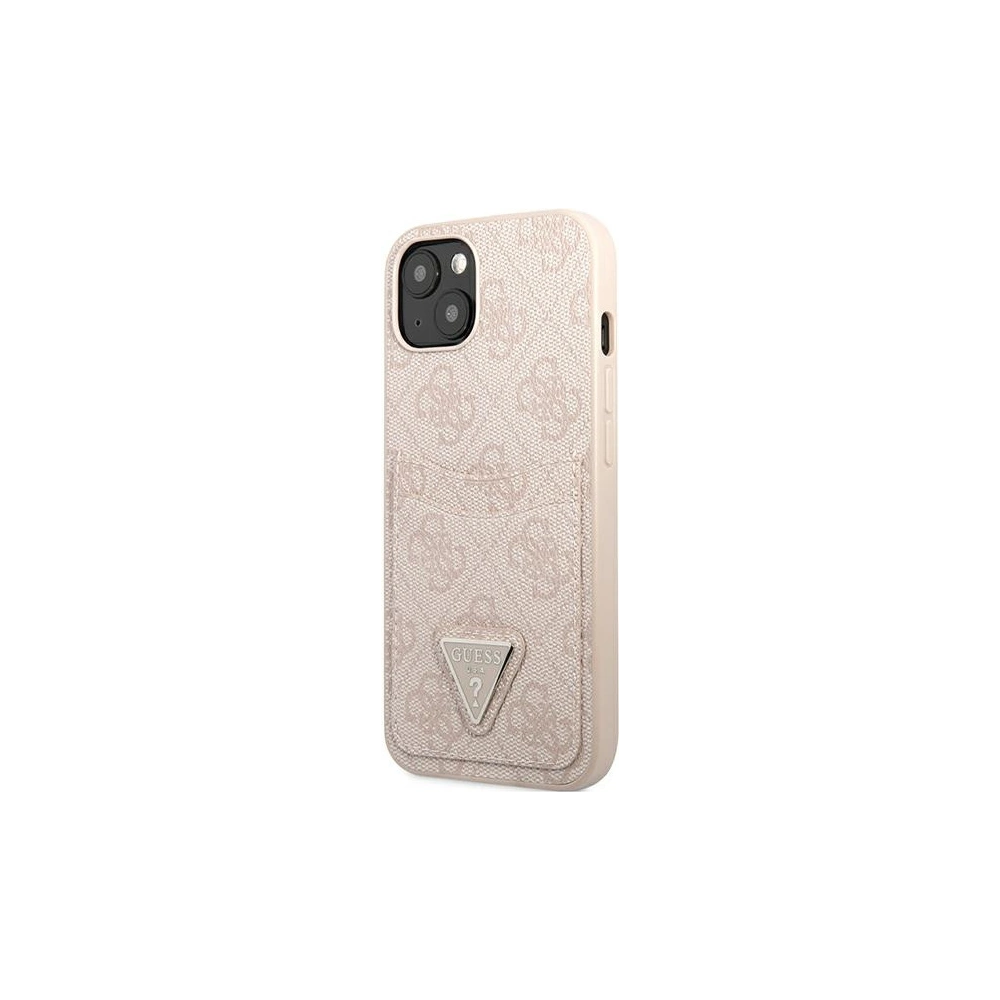 Hurtownia GSM - Etui Guess GUHCP13MP4TPP Apple iPhone 13 różowy/pink hardcase 4G Triangle Logo Cardslot - GUE2207 - {ean13} - Hurt