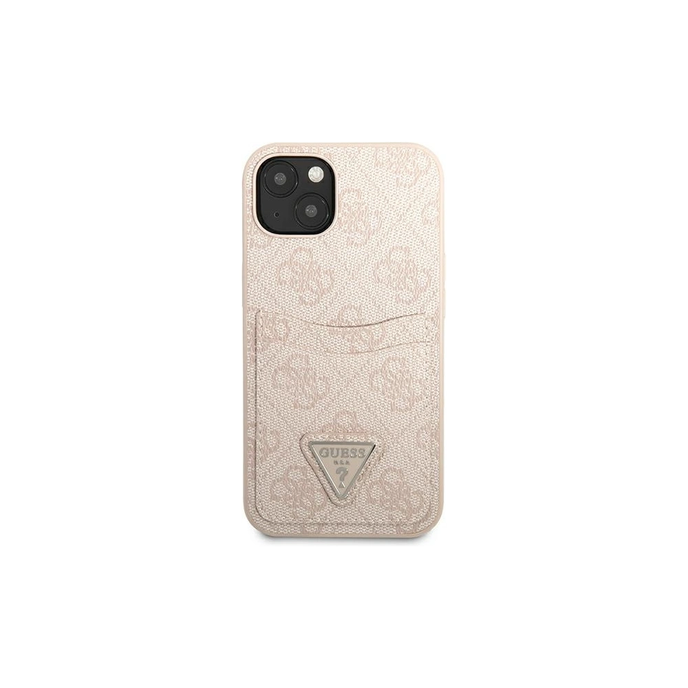 Hurtownia GSM - Etui Guess GUHCP13MP4TPP Apple iPhone 13 różowy/pink hardcase 4G Triangle Logo Cardslot - GUE2207 - {ean13} - Hurt