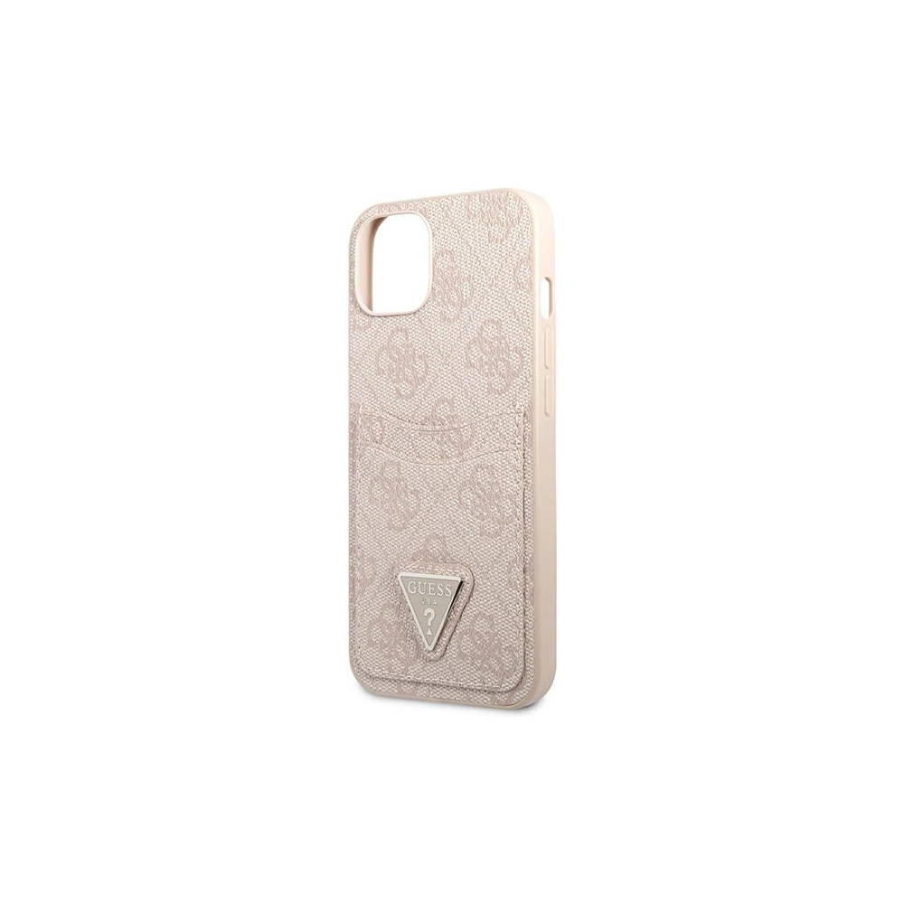 Hurtownia GSM - Etui Guess GUHCP13MP4TPP Apple iPhone 13 różowy/pink hardcase 4G Triangle Logo Cardslot - GUE2207 - {ean13} - Hurt