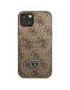 Hurtownia GSM - Etui Guess GUHCP13MP4TPW Apple iPhone 13 brązowy/brown hardcase 4G Triangle Logo Cardslot - GUE2208 - {ean13} - Hurt