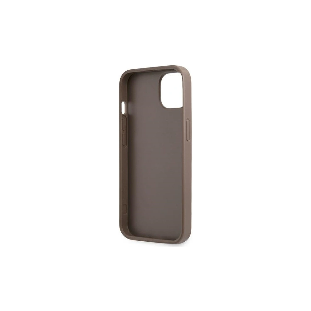 Hurtownia GSM - Etui Guess GUHCP13MP4TPW Apple iPhone 13 brązowy/brown hardcase 4G Triangle Logo Cardslot - GUE2208 - {ean13} - Hurt