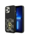 Case Karl Lagerfeld KLHCP13XCANCNK Apple iPhone 13 Pro Max Hardcase schwarz/black Karlimals Kartensteckplatz