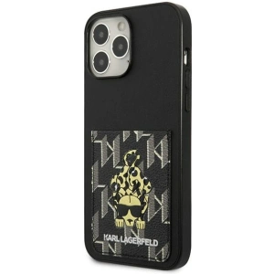 Hurtownia GSM - Etui Karl Lagerfeld KLHCP13XCANCNK Apple iPhone 13 Pro Max hardcase negru/black Karlimals Cardslot - KLD1212 - {ean13} - Hurt