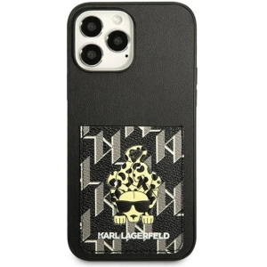 Hurtownia GSM - Etui Karl Lagerfeld KLHCP13XCANCNK Apple iPhone 13 Pro Max hardcase negru/black Karlimals Cardslot - KLD1212 - {ean13} - Hurt