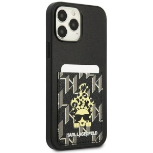 Hurtownia GSM - Etui Karl Lagerfeld KLHCP13XCANCNK Apple iPhone 13 Pro Max hardcase negru/black Karlimals Cardslot - KLD1212 - {ean13} - Hurt