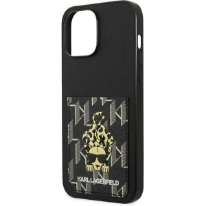 Hurtownia GSM - Etui Karl Lagerfeld KLHCP13XCANCNK Apple iPhone 13 Pro Max hardcase negru/black Karlimals Cardslot - KLD1212 - {ean13} - Hurt