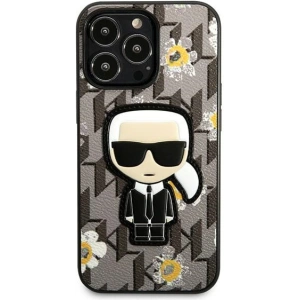 Hurtownia GSM - Etui Karl Lagerfeld KLHCP13XPMNFIK1 Apple iPhone 13 Pro Max gri/grey Flower Ikonik Karl - KLD1213 - {ean13} - Hurt