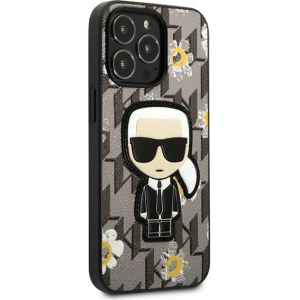 Hurtownia GSM - Case Karl Lagerfeld KLHCP13XPMNFIK1 Apple iPhone 13 Pro Max grau/grey Flower Ikonik Karl - KLD1213 - {ean13} - Hurt