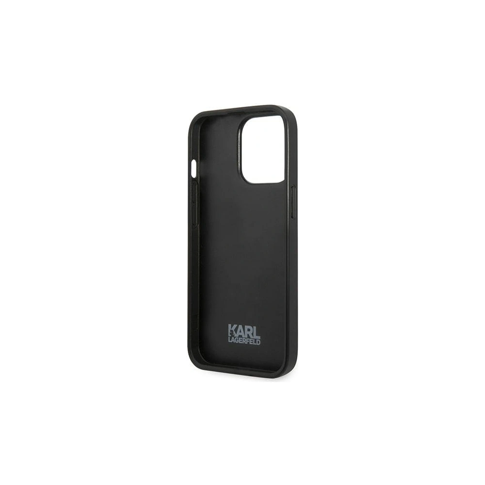 Hurtownia GSM - Etui Karl Lagerfeld KLHCP13XPMNFIK1 Apple iPhone 13 Pro Max gri/grey Flower Ikonik Karl - KLD1213 - {ean13} - Hurt