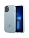 Hurtownia GSM - Case Guess GUHCP13MPS4MB Apple iPhone 13 blau/hardcase Saffiano 4G Kleines Metall-Logo - GUE2209 - {ean13} - Hurt