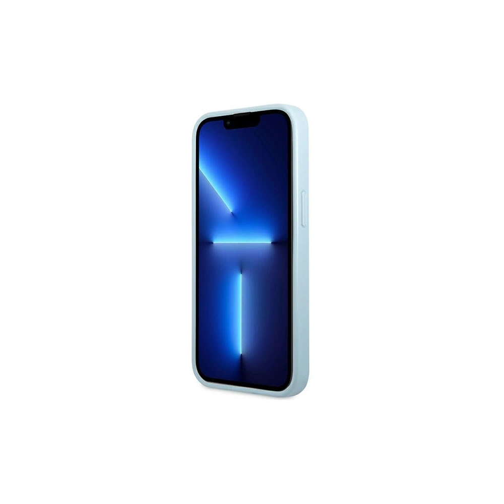 Hurtownia GSM - Case Guess GUHCP13MPS4MB Apple iPhone 13 blau/hardcase Saffiano 4G Kleines Metall-Logo - GUE2209 - {ean13} - Hurt