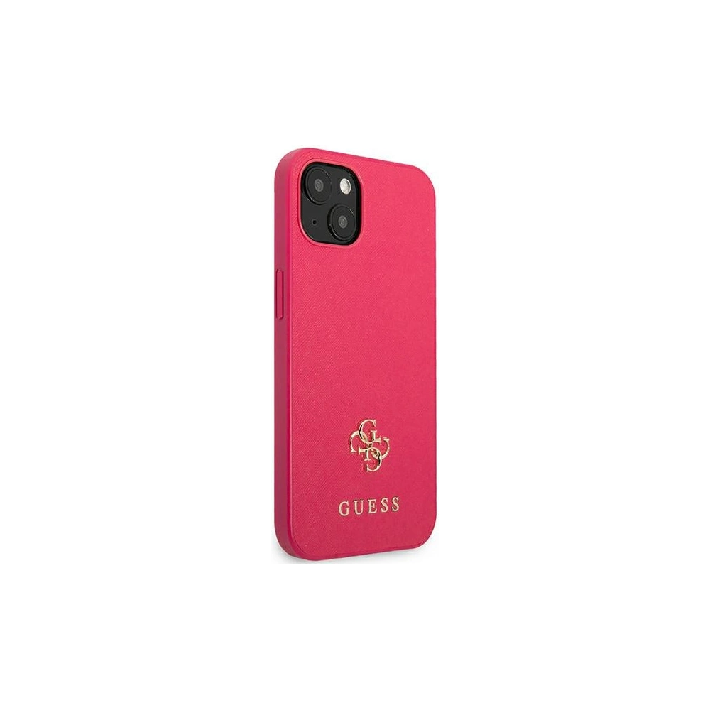 Hurtownia GSM - Case Guess GUHCP13MPS4MF Apple iPhone 13 rosa/pink Hardcase Saffiano 4G kleines Metalllogo - GUE2210 - {ean13} - Hurt