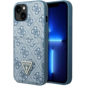 Hurtownia GSM - Etui Guess GUHCP13SP4TPB Apple iPhone 13 mini kék/hardcase 4G Triangle Logo Cardslot - GUE2211 - {ean13} - Hurt