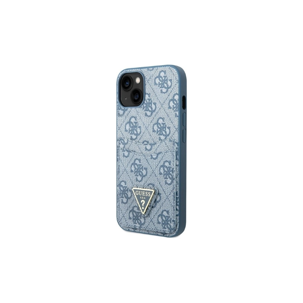 Hurtownia GSM - Etui Guess GUHCP13SP4TPB Apple iPhone 13 mini kék/hardcase 4G Triangle Logo Cardslot - GUE2211 - {ean13} - Hurt