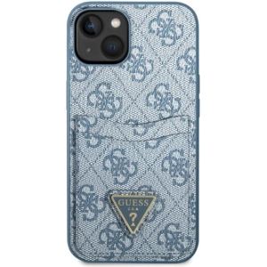 Hurtownia GSM - Etui Guess GUHCP13SP4TPB Apple iPhone 13 mini kék/hardcase 4G Triangle Logo Cardslot - GUE2211 - {ean13} - Hurt