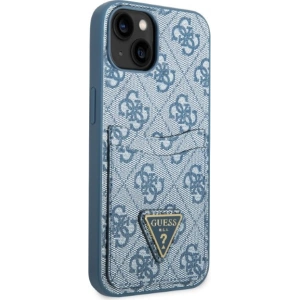 Hurtownia GSM - Etui Guess GUHCP13SP4TPB Apple iPhone 13 mini kék/hardcase 4G Triangle Logo Cardslot - GUE2211 - {ean13} - Hurt