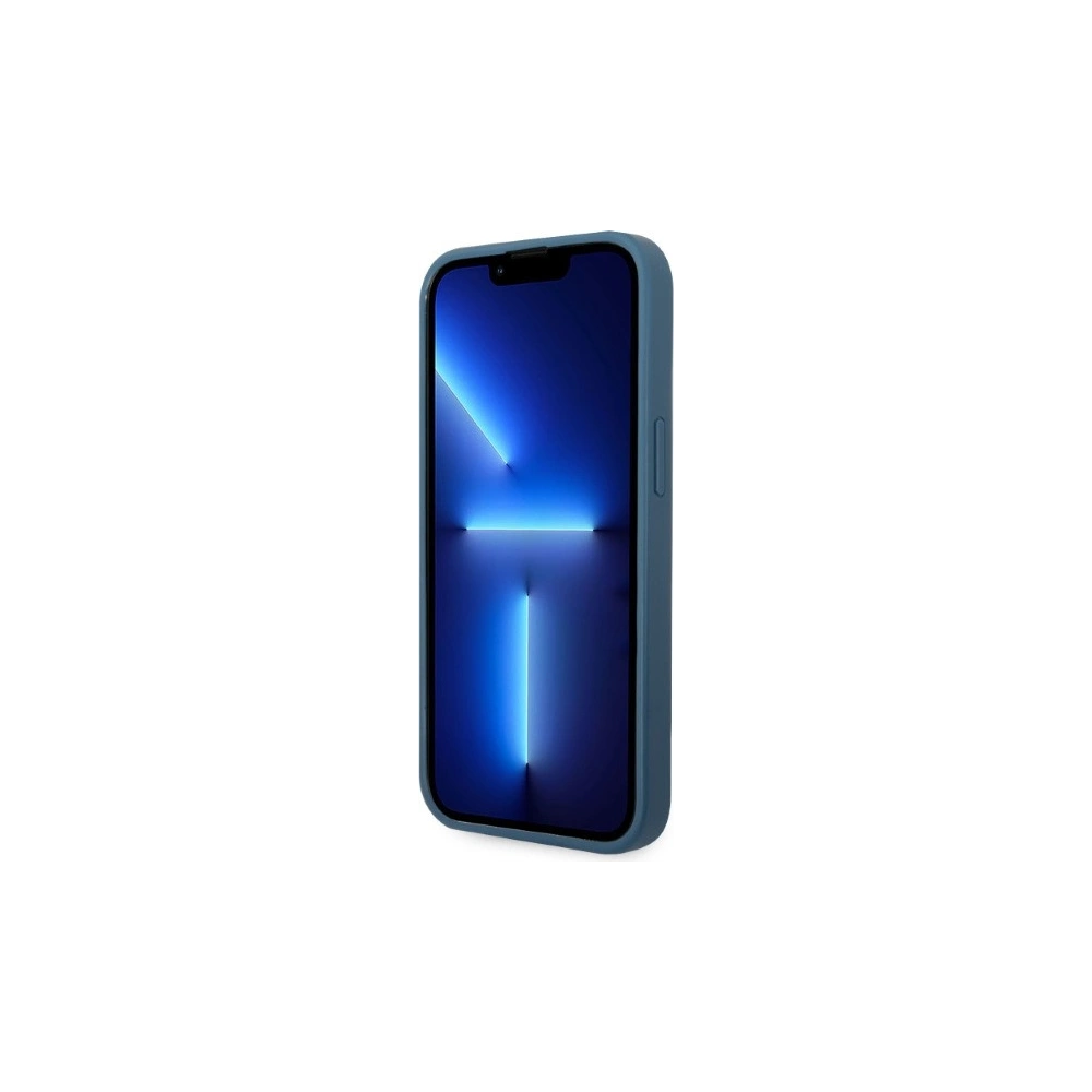 Hurtownia GSM - Etui Guess GUHCP13SP4TPB Apple iPhone 13 mini kék/hardcase 4G Triangle Logo Cardslot - GUE2211 - {ean13} - Hurt
