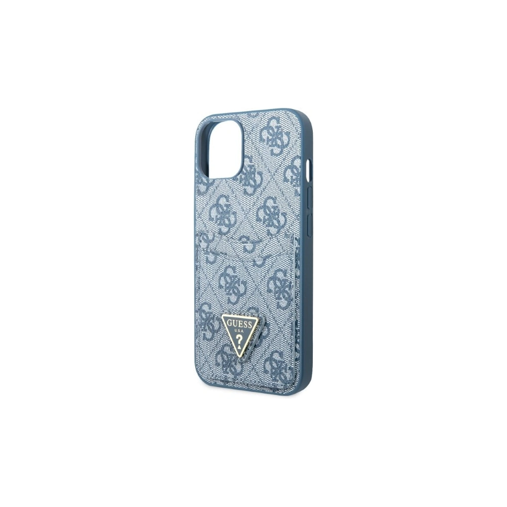 Hurtownia GSM - Etui Guess GUHCP13SP4TPB Apple iPhone 13 mini kék/hardcase 4G Triangle Logo Cardslot - GUE2211 - {ean13} - Hurt