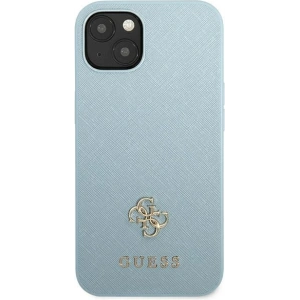 Hurtownia GSM - Etui Guess GUHCP13SPS4MB Apple iPhone 13 mini kék/hardcase Saffiano 4G Kis Fém Logó - GUE2215 - {ean13} - Hurt