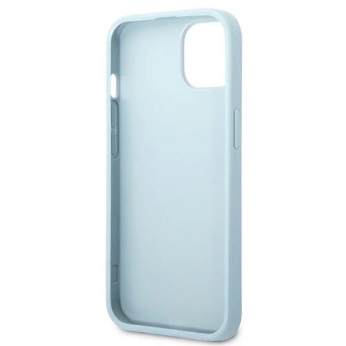 Etui Guess GUHCP13SPS4MB Apple iPhone 13 mini niebieski/blue hardcase Saffiano 4G Small Metal Logo