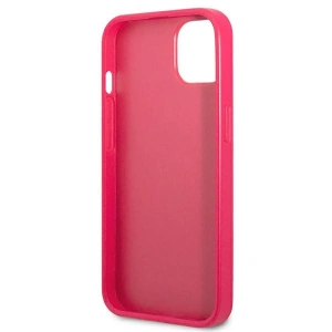 Etui Guess GUHCP13SPS4MF Apple iPhone 13 mini różowy/pink hardcase Saffiano 4G Small Metal Logo
