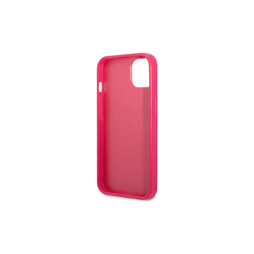 Hurtownia GSM - Etui Guess GUHCP13SPS4MF Apple iPhone 13 mini rózsaszín/pink hardcase Saffiano 4G Kis Fém Logó - GUE2216 - {ean13} - Hurt