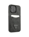 Hurtownia GSM - Etui Guess GUHCP13XP4TPK Apple iPhone 13 Pro Max czarny/black hardcase 4G Triangle Logo Cardslot - GUE2218 - {ean13} - Hurt