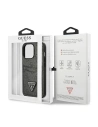 Wholesale Guess GUHCP13XP4TPK Apple iPhone 13 Pro Max black hardcase 4G Triangle Logo Cardslot - GUE2218 - {ean13} - Hurt