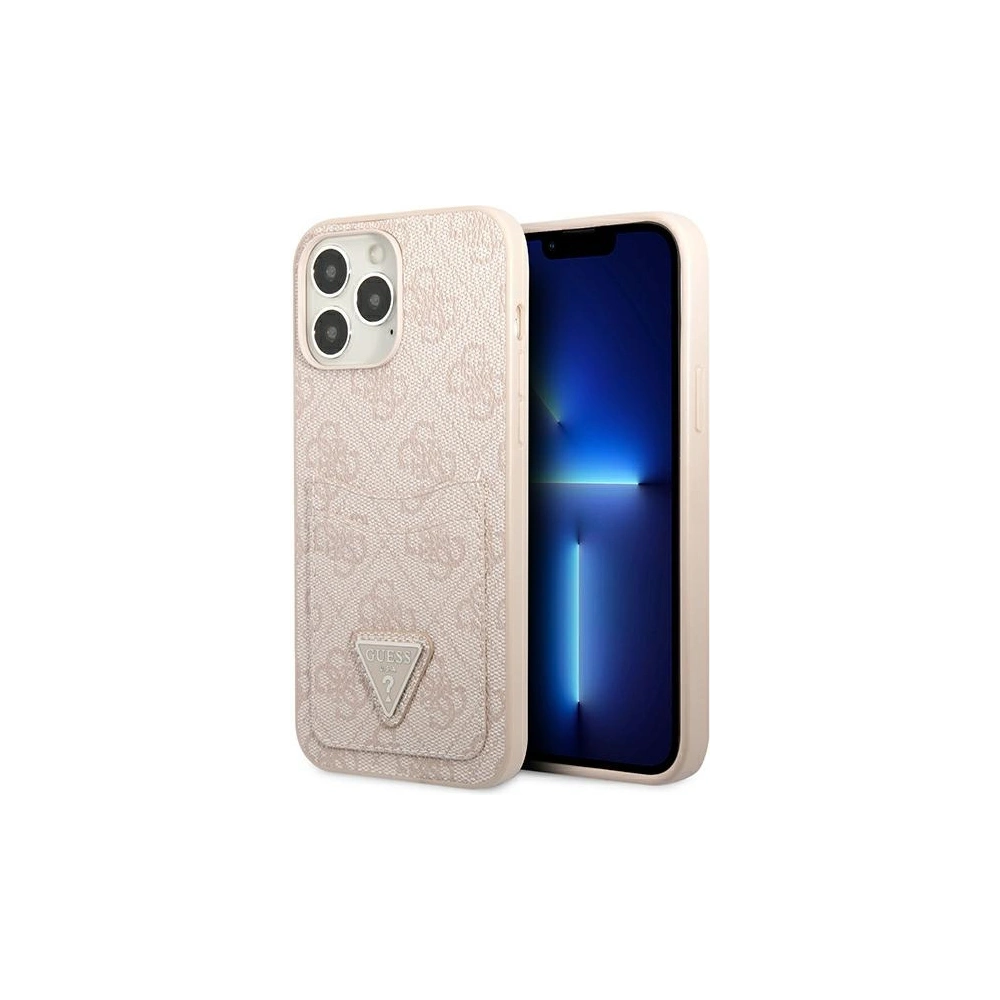 Hurtownia GSM - Etui Guess GUHCP13XP4TPP Apple iPhone 13 Pro Max roz/pink hardcase 4G Triangle Logo Cardslot - GUE2219 - {ean13} - Hurt