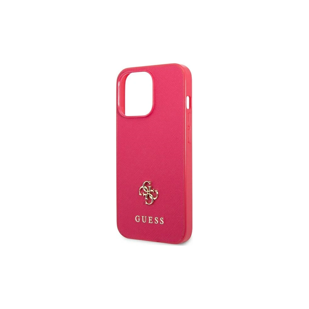 Hurtownia GSM - Etui Guess GUHCP13XPS4MF Apple iPhone 13 Pro Max różowy/pink hardcase Saffiano 4G Small Metal Logo - GUE2222 - {ean13} - Hurt