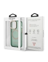Hurtownia GSM - Etui Guess GUHMP13LHTCMA Apple iPhone 13 Pro zöld/khaki kemény tok Arany keret Átlátszó MagSafe - GUE2223 - {ean13} - Hurt