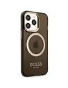 Hurtownia GSM - Etui Guess GUHMP13LHTCMK Apple iPhone 13 Pro negru/black hard case Gold Outline Translucent MagSafe - GUE2225 - {ean13} - Hurt