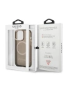 Hurtownia GSM - Case Guess GUHMP13LHTCMK Apple iPhone 13 Pro schwarz/black hard case Gold Outline Translucent MagSafe - GUE2225 - {ean13} - Hurt