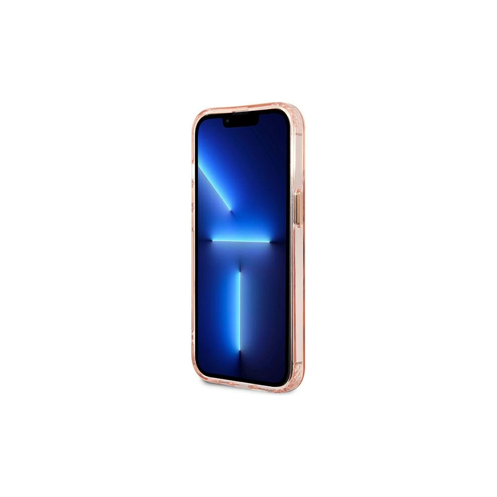 Hurtownia GSM - Case Guess GUHMP13LHTCMP Apple iPhone 13 Pro rosa/pink Hartschale Gold Outline Translucent MagSafe - GUE2226 - {ean13} - Hurt