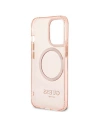 Hurtownia GSM - Etui Guess GUHMP13LHTCMP Apple iPhone 13 Pro rózsaszín/pink kemény tok Arany keret Átlátszó MagSafe - GUE2226 - {ean13} - Hurt
