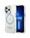 Hurtownia GSM - Etui Guess GUHMP13LHTRMB Apple iPhone 13 Pro albastru/blue hard case Metal Outline Magsafe - GUE2227 - {ean13} - Hurt