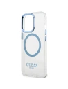 Hurtownia GSM - Etui Guess GUHMP13LHTRMB Apple iPhone 13 Pro niebieski/blue hard case Metal Outline Magsafe - GUE2227 - {ean13} - Hurt